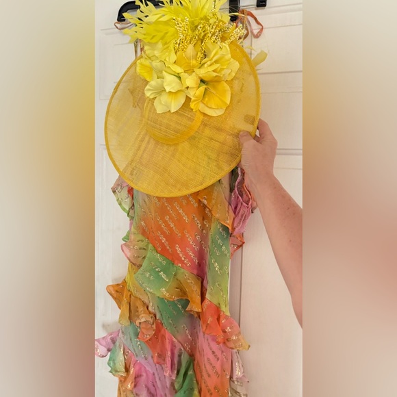 Multicolor Ruffle Maxi Dress - Picture 6 of 6